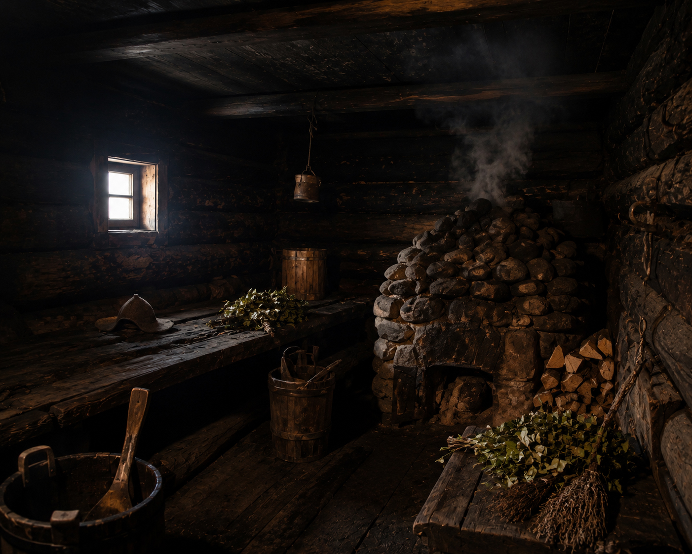 Черная история русской бани