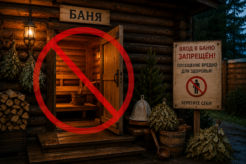 Кому на Руси в баню нельзя